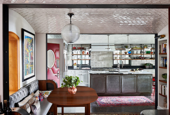 In 2019, kitchens will be larger and include more expansive seating areas and living space, as well as âunfittedâ elements such as open shelving and furniture-like pieces.