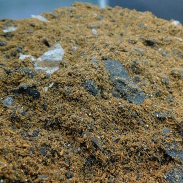 Mycocycle and asphalt shingle blend.