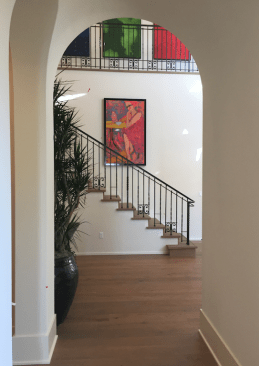 British contemporary interiors rock-star Kit Kemp influenced some of the interior design approach to one of the New Home Company's Coral Crest showcase home plans. Meridian Interiors principal Kathy Schwendimann led the staging of 6 homes serving as the two neighborhood's showcase models.