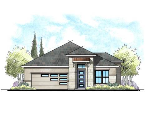 The NEXTadventure elevation combines modern and traditional