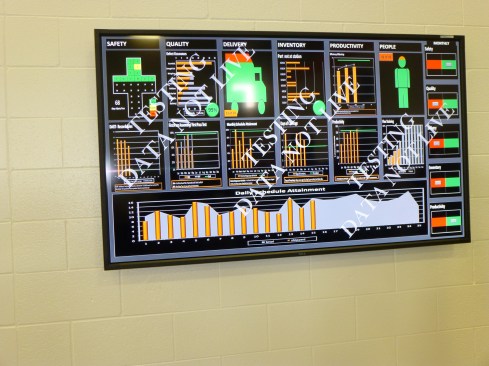 The facility is also moving to a digital production board that tracks and displays all relevant data.