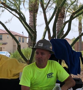 Entekra site services manager Paddy McErlain.
