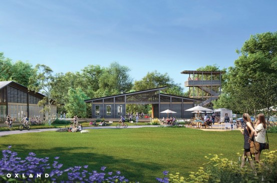 A trail system is at the heart of Oxland Group’s Painted Tree project. Rather than traditional amenities, it’s focusing on creating a “national park” feel to its community’s outdoor spaces.