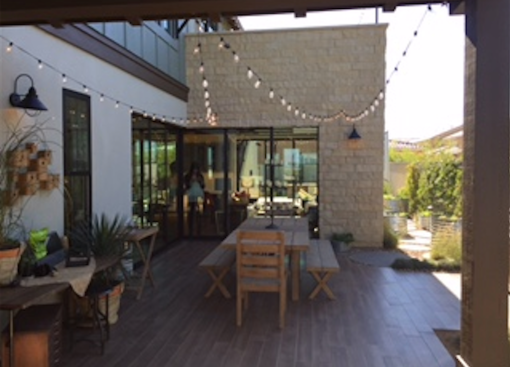 Outdoor living at Pardee Builder Responsive Homes