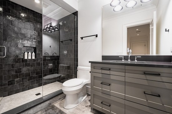 All new building materials, such as tile, were sourced locally when available.