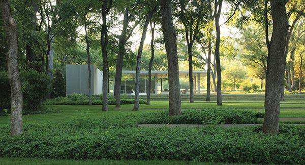 Beyond Pictorial: Revising Philip Johnson's Monumental Beck House  Dallas  Reed Hilderbrand, Watertown, Mass.