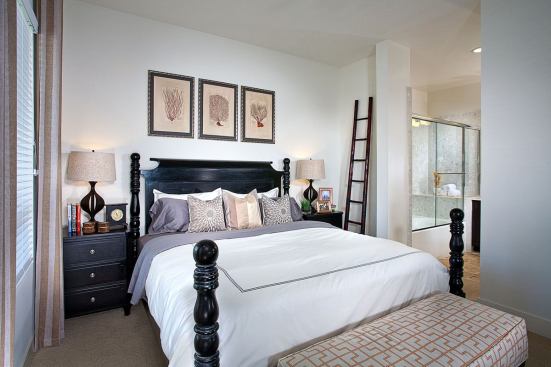 The luxury condos are available in two-and three-bedroom options.