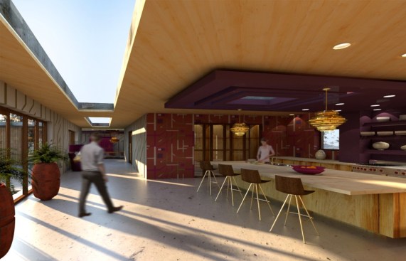 2017 Sherwin Williams Student Design Contest Winner - Residential: Modern Residence by Regan Adair, Fashion Institute of Technology