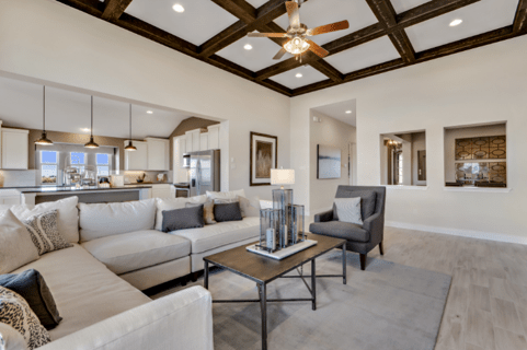 A Pacesetter Homes model at Orchard Ridge