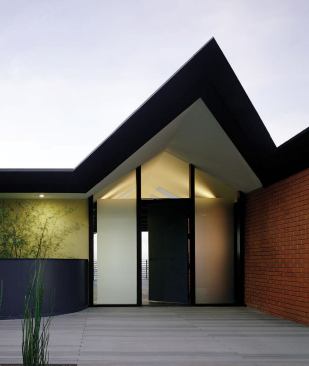 2004 RADA  Renovation / Grand  Mankins-Camp Residence, San Francisco  Substance Architects, Des Moines, Iowa   The street-level entry was pared down and simplified, both inside and out, in order to emphasize its angular architecture.