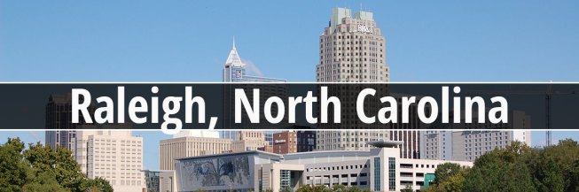 Raleigh North Carolina skyline