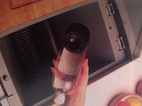 The July 1991 issue of BUILDER included a writeup about a plastic bottle recycling appliance.