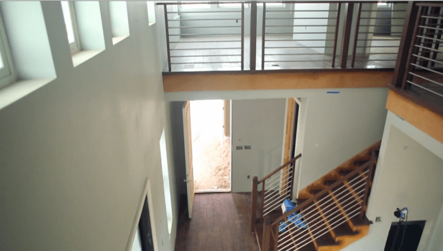 Responsive Homes 'transitional' home interior entry foyer.