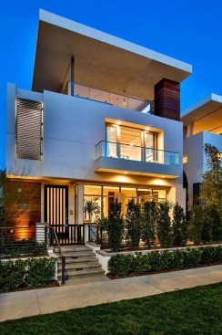 Robert Hidey Architects' recent designs for Brookfield Residential's Jewel at Playa Vista project feature clean lines and contemporary styling.