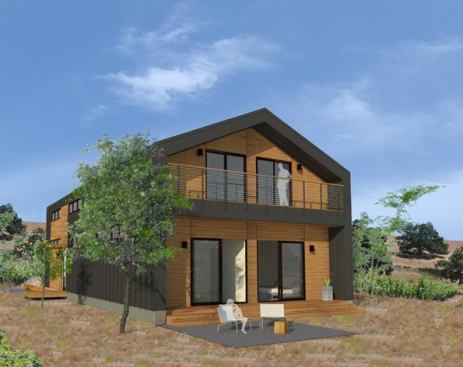 While many previous styles were in tune to mild, West Coast climates, Kaufmann developed Ridge to serve the needs of colder, Midwestern locales. The design features less glass, yet still incorporates front and rear window-wall connections to the outdoors and strategic placement of fenestration, including clerestory windows and skylights, to promote natural light and cross ventilation.