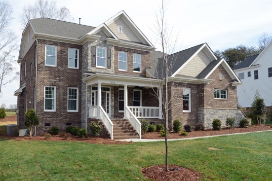 The River Run community in Davidson, N.C. is located on a golf course. Evans Coghill homes there sell for between $600,000 and $700,000.