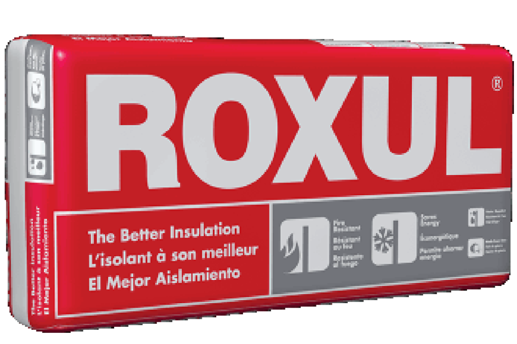 Roxul's stone-wool batt insulation