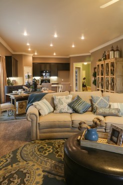 The 2,050-square-foot Martha floor plan features open spaces and energy-efficient lighting.