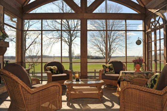4. Sun Room/Screened-In Porch  Customers like to enjoy the beauty of nature—sans mosquitoes—from the comfort of their own home.