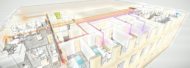 Researchers track the impact that indoor living has on human health at the Well Living Lab.