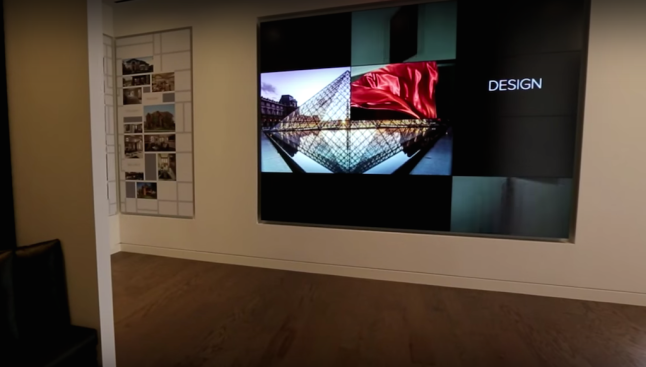 Ashton Woods design studio gives home buyer customers the sense of shopping in high-end tech retail.