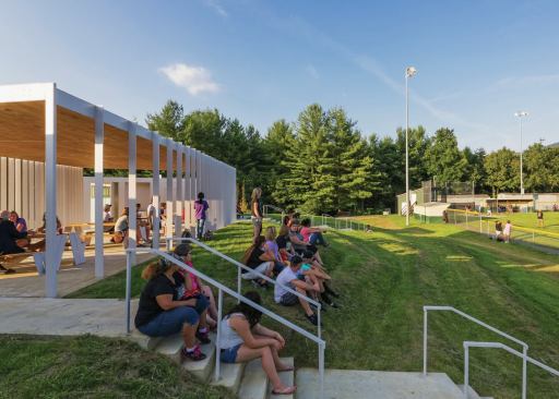 Bleacher seating
