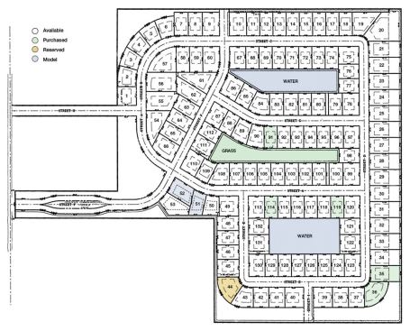 Prairie Ridge Estates site plan