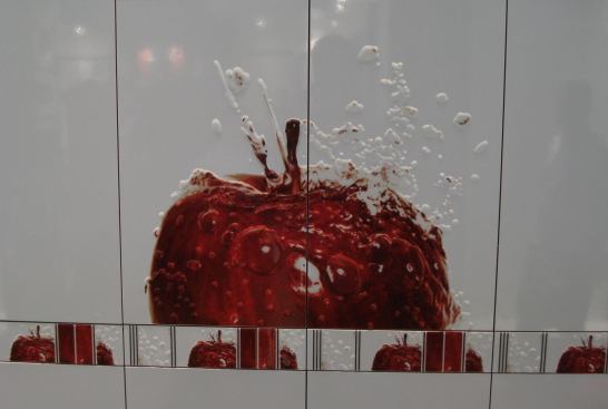 ViaRosa Porcelanato’s ViaRosa botanical collection features porcelain tiles with varying types of flowers—sometimes with texture.
www.viarosa.com.br.