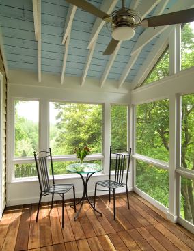 Wander into Rock Creek Park in the northwest quadrant of the nation’s capital and it’s easy to forget you’re in the city. Perched under an old growth canopy of trees, this modest home makes the most of its vantage point with a screened porch that feels like a tree house. 
Architect: Cunningham Quill Architects 
Builder: RSB Builders, Baltimore