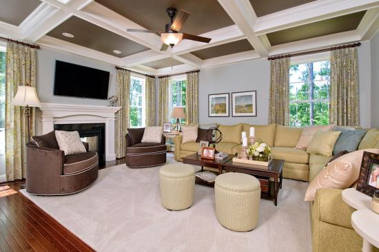 The more diminutive Farmville option is a recent addition to a line of smaller homes the builder introduced during the recession. 