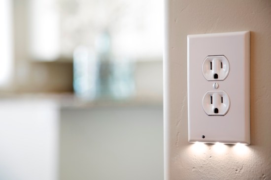Best Indoor Living Product 
& Best in Show
Perfect for bathrooms, hallways, or kids’ rooms, SnapRays’ Guidelight is a sleek, low-profile nightlight built directly into the design of a standard outlet cover plate, providing extra light while leaving both outlets free. Three energy-efficient LEDs at the bottom of the plate turn on and off automatically thanks to an ambient light sensor. The Guidelight is easy to install with no additional wires or batteries—patented power prongs on the back of the cover snap around the outlet receptacle, drawing power from the screws on the side of the outlet for operation.