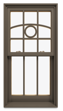 Marvin window in suede