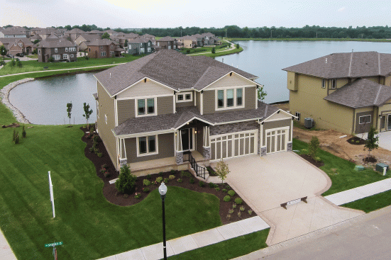 This 4,195-square-foot home home, built and donated by Kansas City-based Summit Custom Homes, was recently raffled off to benefit the St. Jude Children's Research Hospital.