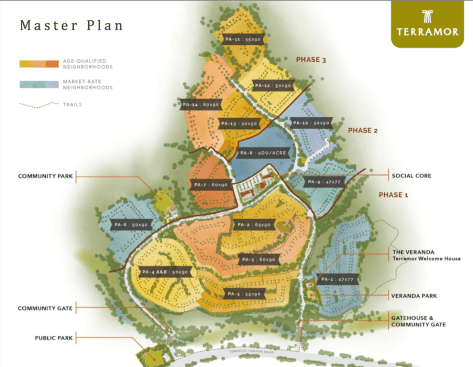 Terramor master plan, Foremost/Starwood, South Corona, Riverside County, Calif.