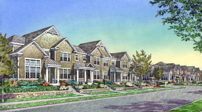 Westgate at the Glen townhouses