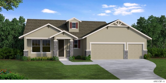 David Weekley Homes Hartford model at Flying Horse.