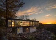 The Hawk’s Nest was built on the site of an abandoned limestone quarry, offering sweeping views of the Potomac river.