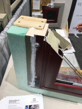 ThermalBuck, an insulated window mounting system, creates a positive attachment for the window while limiting thermal bridging.