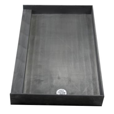 Tile Redi The company has added new sizes and shapes to its Tile Ready leak-proof shower pans. Now numbering more than 60 different bases, the products include single-curb models and barrier-free models. The bases are leak- and mold-proof and are ready to receive ceramic, glass, or stone tiles. 
www.tileredi.com