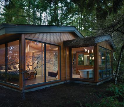 Lake Forest Park House, Lake Forest Park, Wash. Architect: Finne Architects, Seattle Builder: Schultz Miller,Seattle