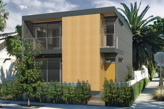 Another two-story model, CK7, offers opportunities for indoor-outdoor living.