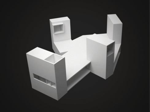 2013 RADA / On the Boards / Merit Award: Four Eyes House, Coachella Valley, Calif. / Edward Ogosta Architecture