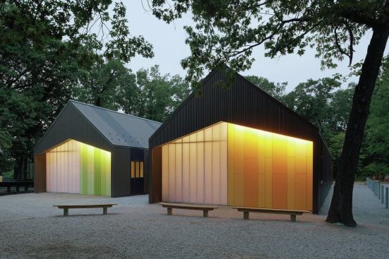 RADA 2013 / Campus Housing / Merit Award: Trail Center at Camp Prairie Schooner, Kansas City, Mo. / El Dorado