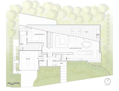 The project's floor plan.