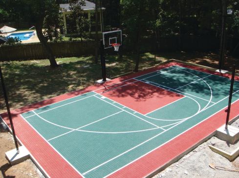 GAME ON: HomeCourt is a sports complex tile that offers aesthetics and versatility. It’s engineered to provide controlled lateral give during play for reduced leg stress and greater comfort to the player. It also offers traction and reduced wear and tear on athletic equipment. It comes in 16 colors. Matéflex Corp. 800-926-3539. www.mateflex.com. Booth no. W6679.