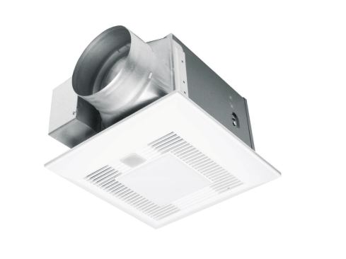 CAREFUL WHISPERS: The third generation of the WhisperGreen line of bath fans features 13 new models designed for 4- or 6-inch ducts. Advanced features include SmartFlow Optimum technology that can detect and compensate for additional static pressure by increasing airflow to achieve the specified CFM output. Motion activation is available. Panasonic. 866-292-7292. www.panasonic.com. Booth no. W3655.