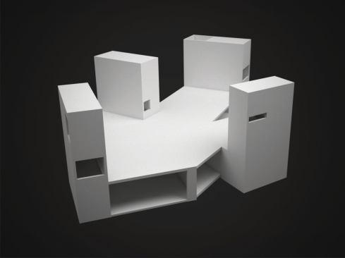 2013 RADA / On the Boards / Merit Award: Four Eyes House, Coachella Valley, Calif. / Edward Ogosta Architecture