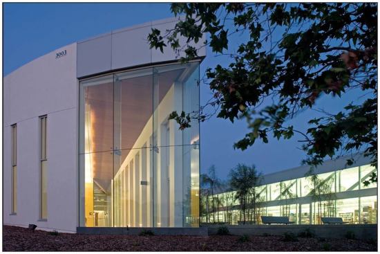 A sensitive response to site distinguishes every Safdie Rabines effort, including these San Diego projects: a canyonside house (top); the Otay Mesa-Nestor Branch Library (above, left); and the North Torrey Pines Road Bridge (above, right), on which the firm collaborated with design engineer T.Y. Lin International.