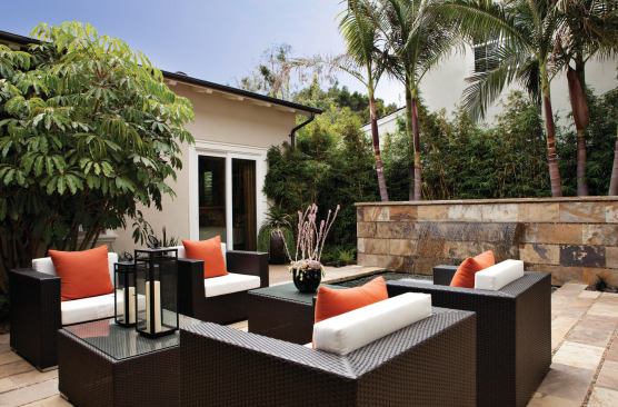 Many homes have a casita out back.