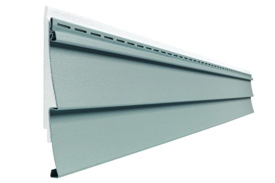Backed with polystyrene foam insulation, Structure insulated vinyl siding is an impact-resistant product that improves the energy efficiency of a house as well as the flatness of the exterior wall. The manufacturer offers the panels in 12 feet, 6 inches and in longer lengths measuring 16 feet, 8 inches. It comes in 16 colors and three profiles. Exteriors by Ply Gem. 800-962-6973. www.mastic.com. Circle no. 13.

